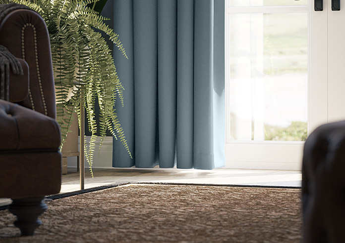 Saltaire, Denim - Made to Measure Curtains - Image 5